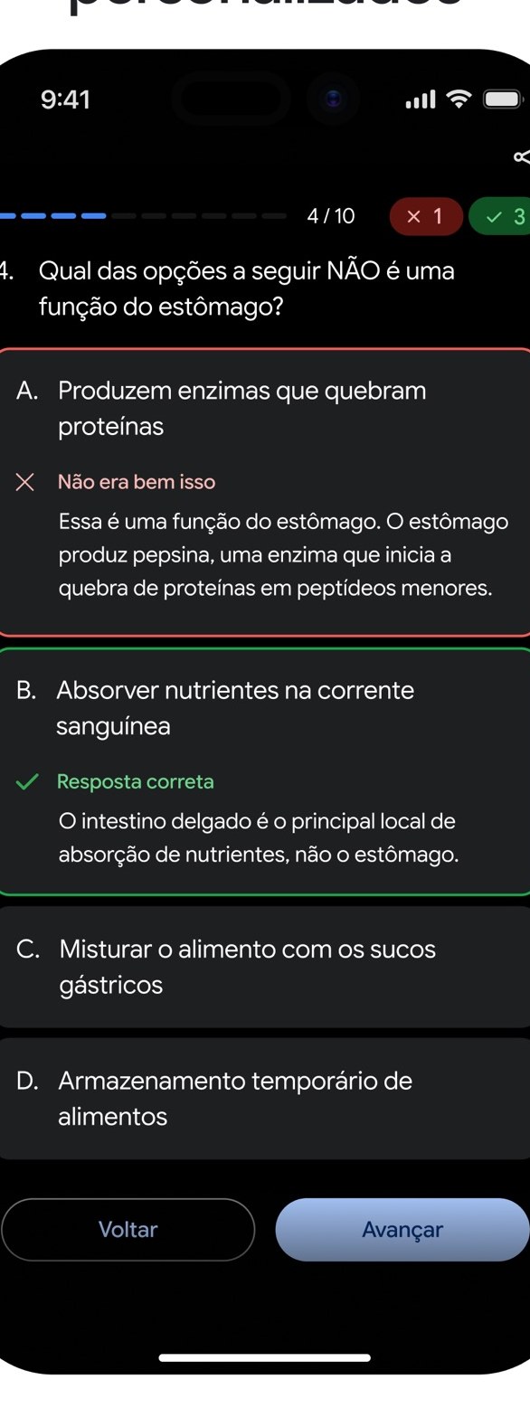 Quiz do Gemini para testar o que você estudou